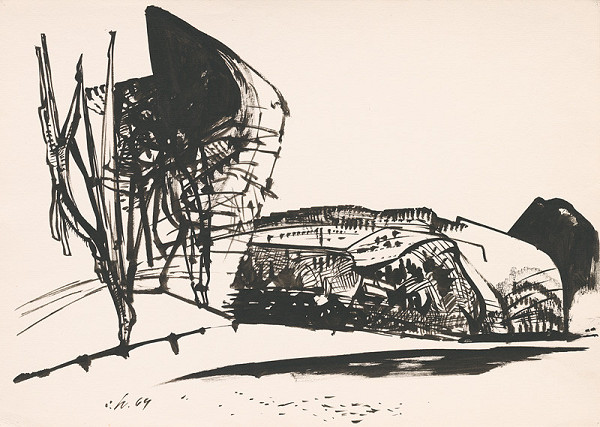 Vincent Hložník – Kresba z Oravy LXI. 