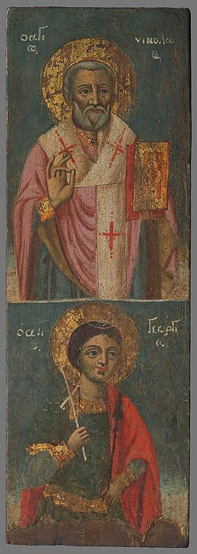 Neznámy autor – Sv.Mikuláš,sv.Juraj 