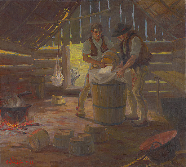 Alojz Struhár – Na salaši v Oraviciach 