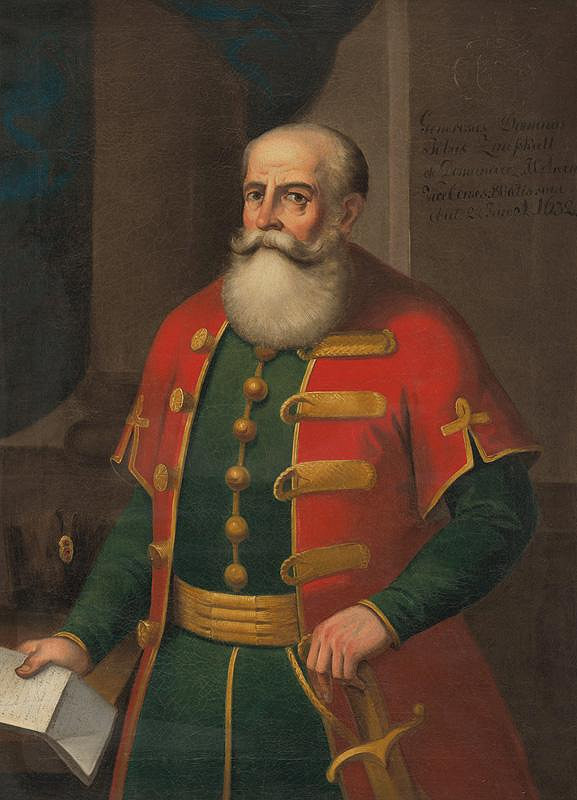 Slovenský maliar z 19. storočia – Portrét Jóba I. Zmeškala