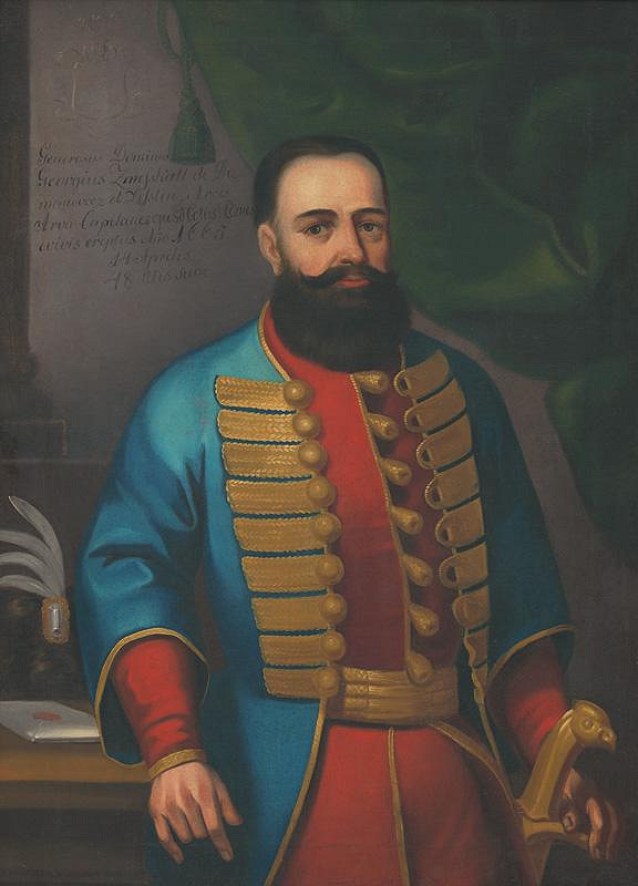 Slovenský maliar z 19. storočia – Portrét Jóba Zmeškala