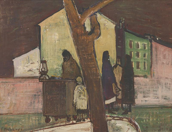 Ferdinand Hložník – Predavačka gaštanov 