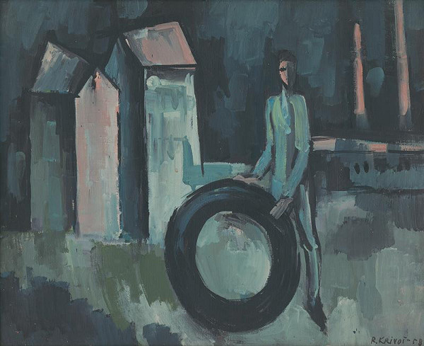 Rudolf Krivoš – Chlapec s pneumatikou
