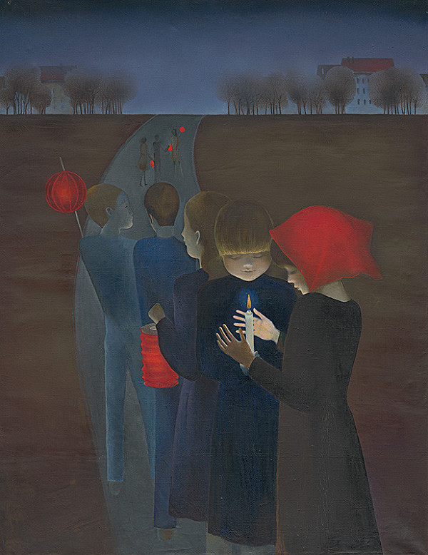 Viera Žilinčanová – Príprava na lampiónový sprievod 