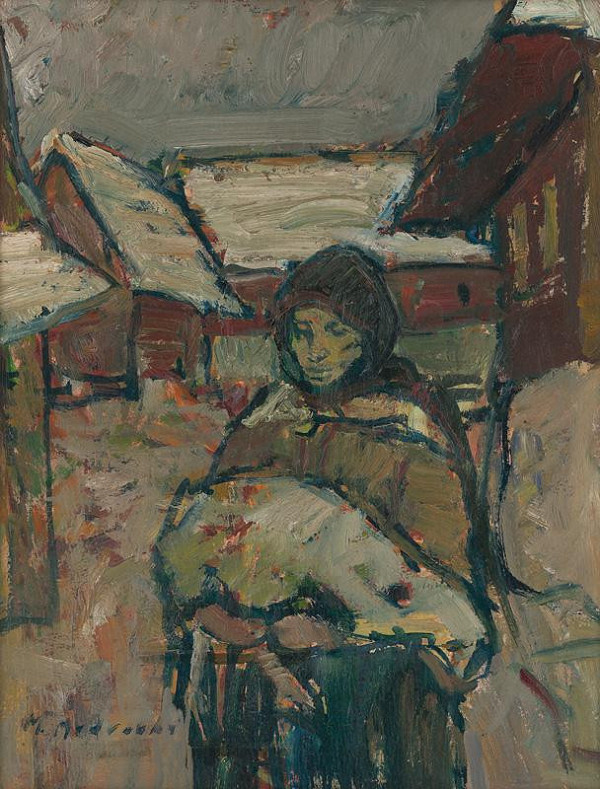 Mária Medvecká – Motív z Medvedzia 