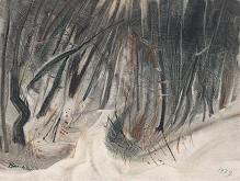 Béla Bacskai – Zima v lese 