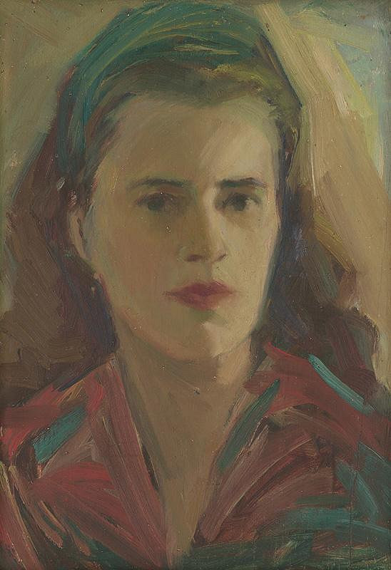 Mária Medvecká – Autoportrét