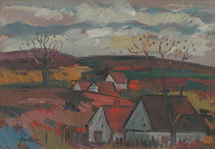 Július Barta – Jeseň v Malých Karpatoch 