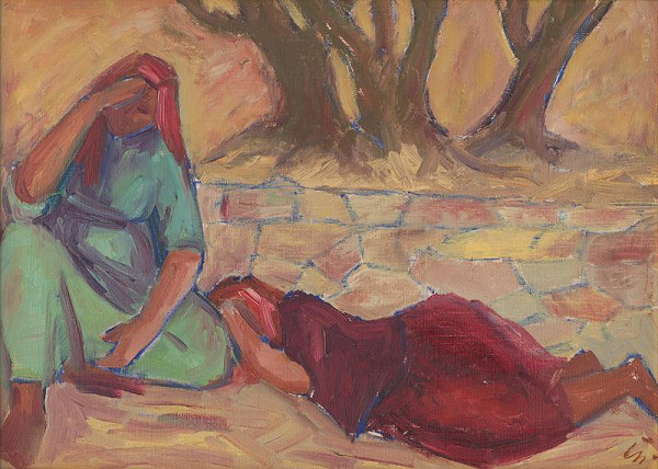 Matilda Čechová – Z Bulharska - Odpočívajúce ženy