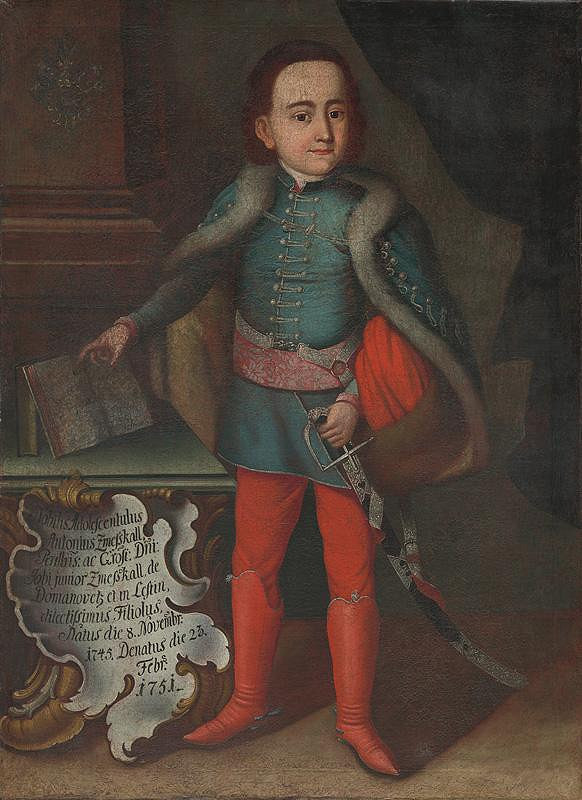 Ján Gottlieb Kramer – Portrét Antona Zmeškala