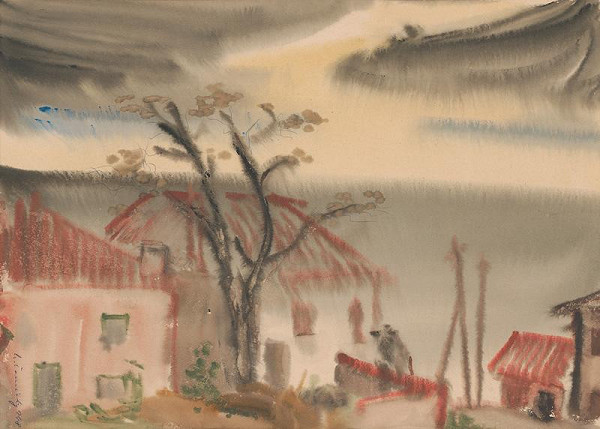 Ladislav Čemický – Domy pri Čiernom mori 