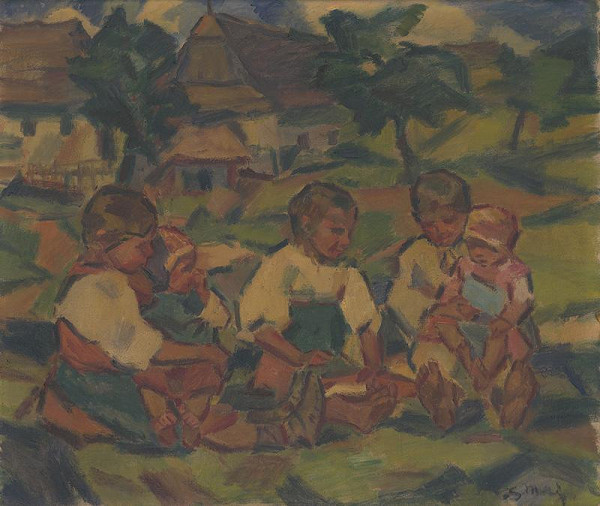 Gustáv Mallý – Deti na slniečku 