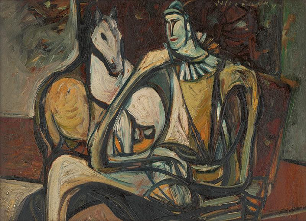 Vincent Hložník – Pierot s koňom