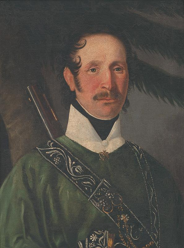 Slovenský maliar zo začiatku 19. storočia – Portrét Michala Kubínyiho
