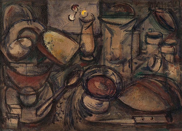 František Studený – Zátišie s kvetmi 