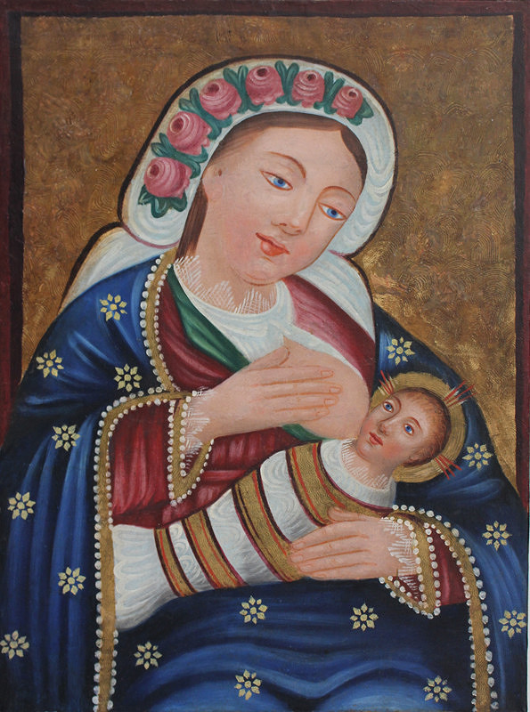 Wincenty Chrząstkiewicz – Madona / Maria lactans