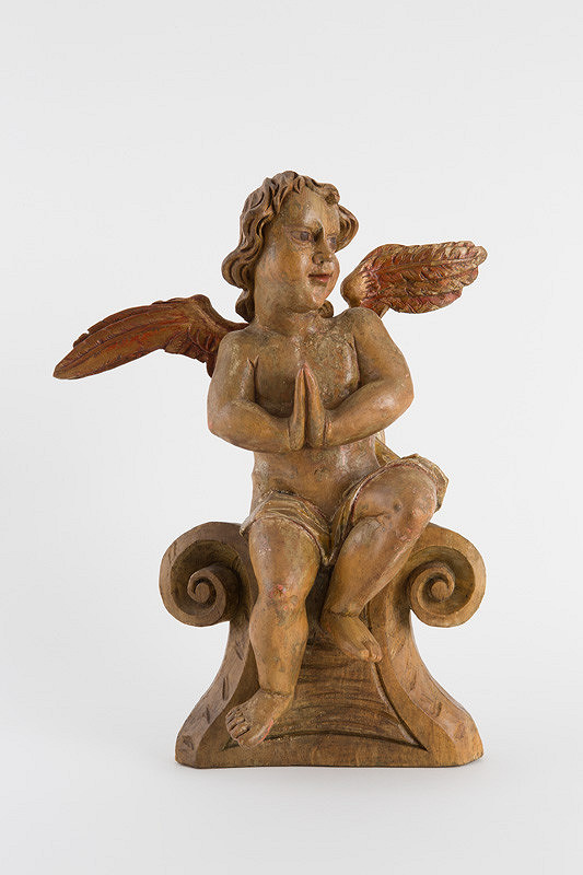 Neznámy autor – Sediaci anjel-ľavý 