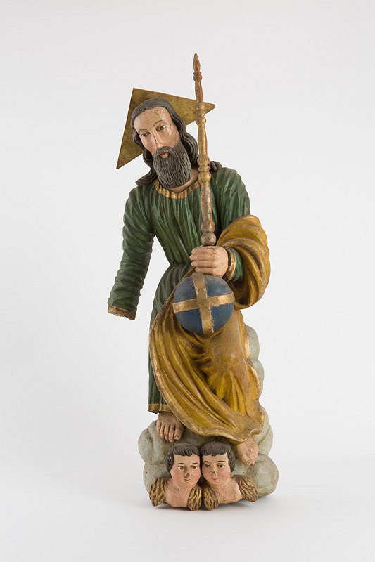 Slovenský rezbár z 19. storočia – Boh otec 