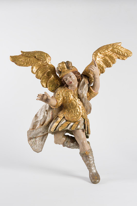 Slovenský rezbár z 2. polovice 18. storočia – Archanjel 