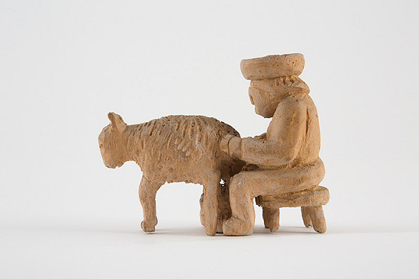 Štefan Siváň st. – Valach s ovcou 