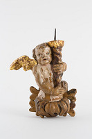 Slovenský rezbár z 2. polovice 18. storočia – Anjel - svietnik 