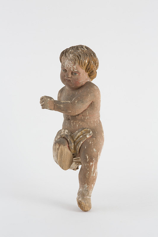 Slovenský rezbár z 2. polovice 18. storočia – Anjel - torzo 