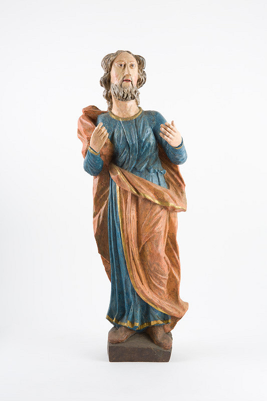 Slovenský rezbár z 2. polovice 18. storočia – Svätec s bradou II. 