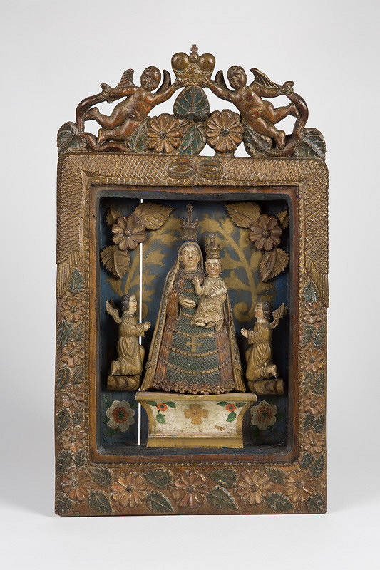 Neznámy autor – Madona s anjelmi 