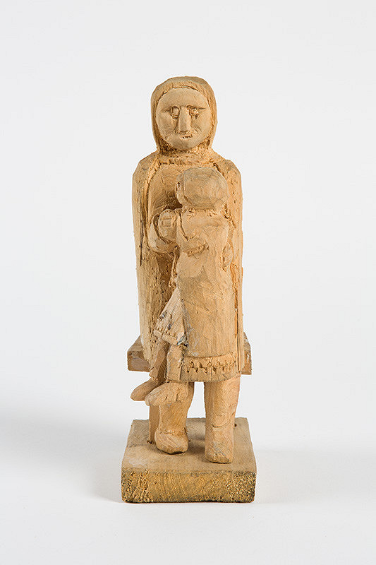 Štefan Siváň st. – Sediaca matka s dieťaťom 