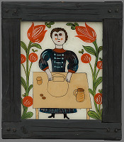 Dušan Benický – Žena pri varení 