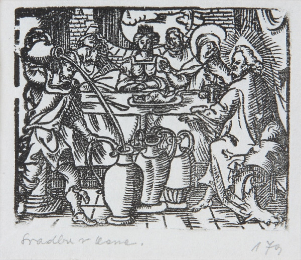 Neznámy autor – Svadba v Káne Galilejskej 