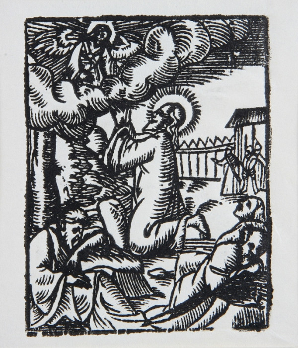 Neznámy autor – Kristus na hore Olivetskej 