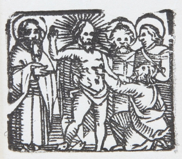 Neznámy autor – Kristus a Tomáš 