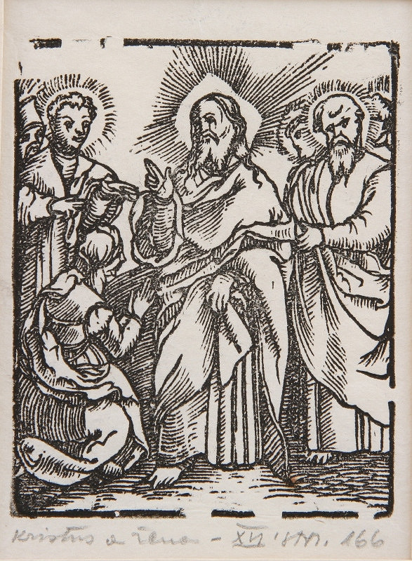 Neznámy autor – Kristus a cudzoložná žena 