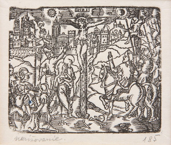 Neznámy autor – Ukrižovanie s jazdcom 