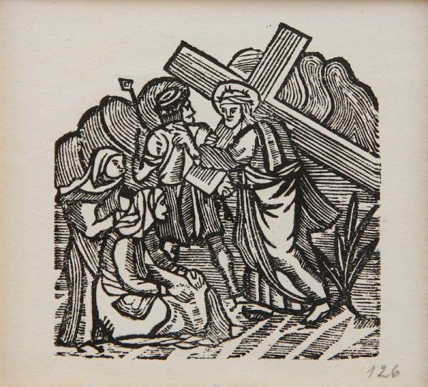 Neznámy autor – Kristus a plačúce ženy - VIII. zastavenie krížovej cesty