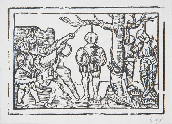 Neznámy autor – Traja obesení veľmoži 