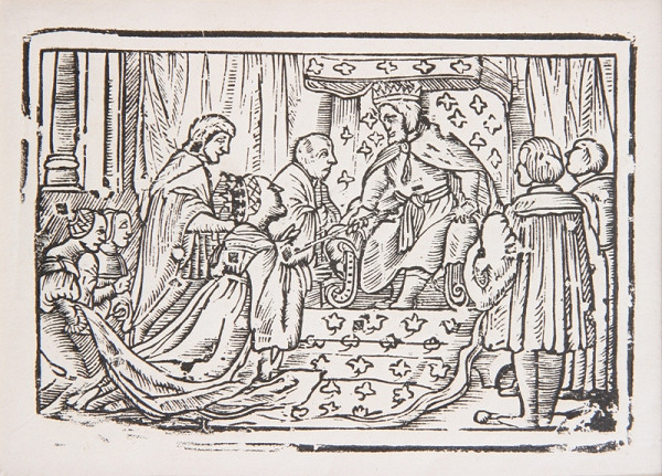 Neznámy autor – Ester pred kráľom 