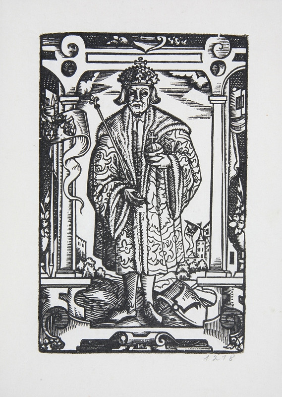 Neznámy autor – Stojaci kráľ 