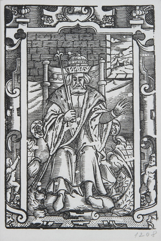 Neznámy autor – Kráľ na tróne 