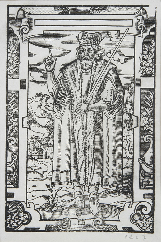 Neznámy autor – Stojaci vládca 