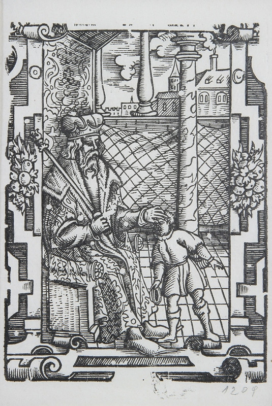 Neznámy autor – Kráľ s chlapčekom 