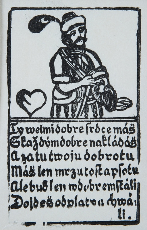 Vinco Obesko – Srdcový dolník - vykladacia karta 