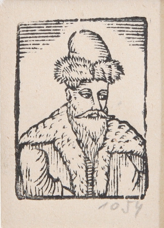 Neznámy autor – Muž v čapici a plášti lemovaných kožušinou