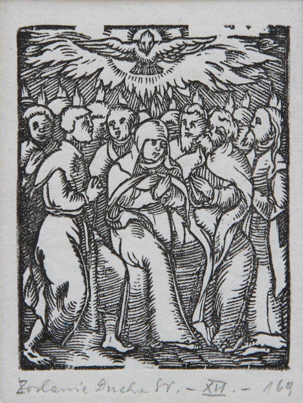 Neznámy autor – Zoslanie Ducha sv. 