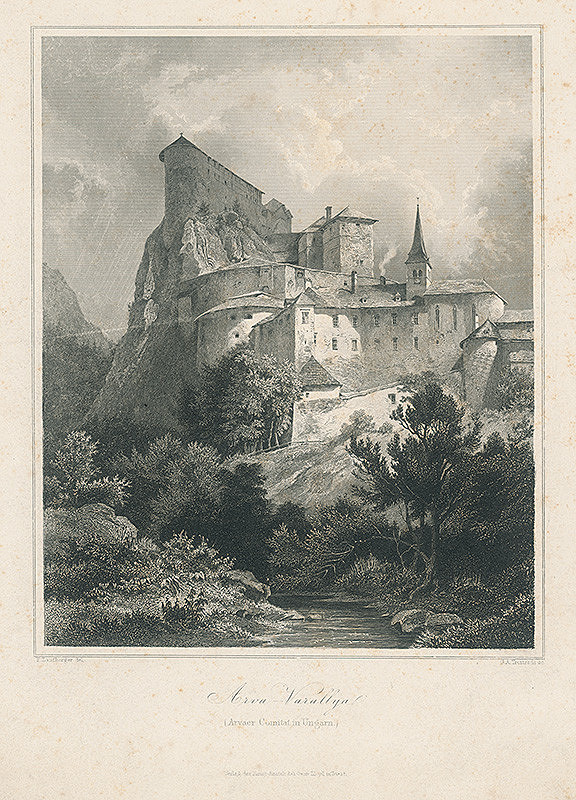 G.A. Troitzsch, Ferdinand Laufberger – Oravský hrad