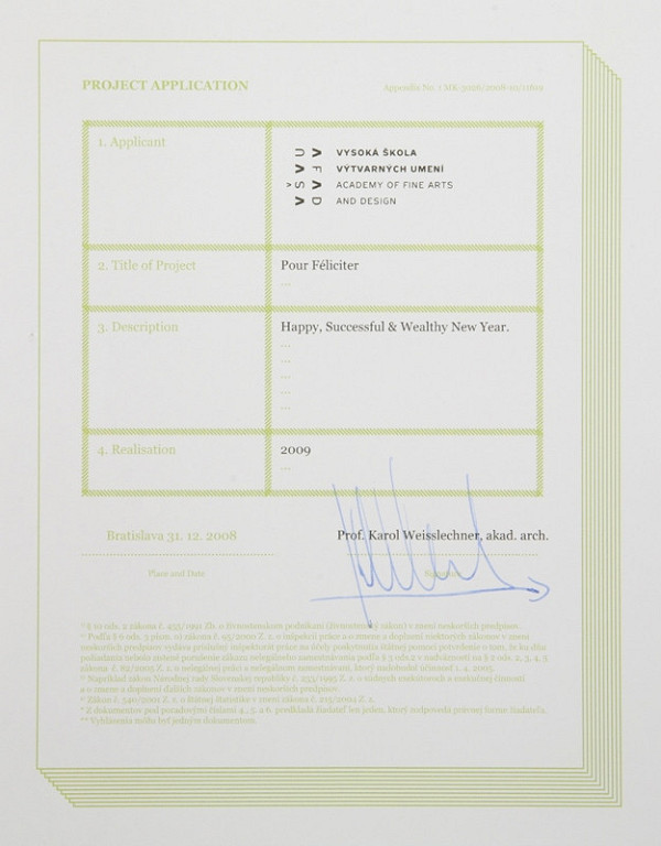 Karol Weisslechner – PF 2009 