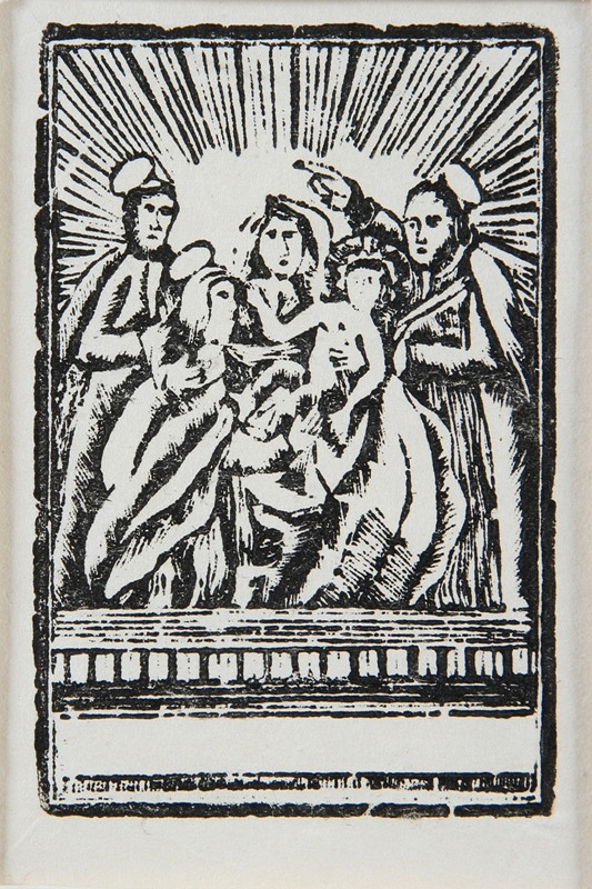 Neznámy autor – Madona so svätcami 