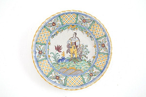 Ferdiš Kostka – Veľký tanier s Jánošíkom 