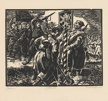 Jozef Fedora – Stavanie čs. pohraničného stĺpu 